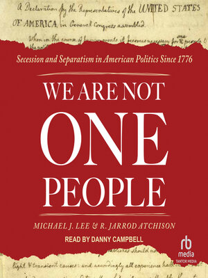 cover image of We Are Not One People